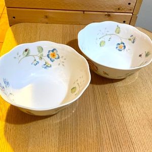 Lenox butterfly meadow, all purpose bowl, two piece